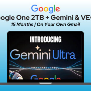 Google One 2TB Plan with Gemini & VEO3 – 15 Months (On Your Gmail)