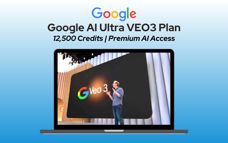 Google AI Ultra VEO3 Plan – Monthly Subscription