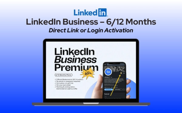 LinkedIn Premium Business – 6 or 12 Months Plan