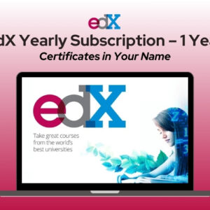 edX Yearly Subscription – 1 Year (On Your Own Email)