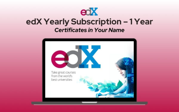 edX Yearly Subscription – 1 Year (On Your Own Email)